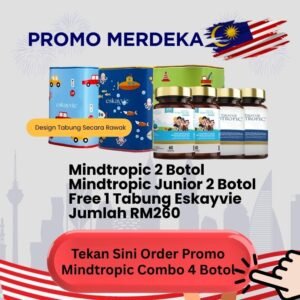 Mindtropic 2 & Mindtropic Junior 2 Free Tabung