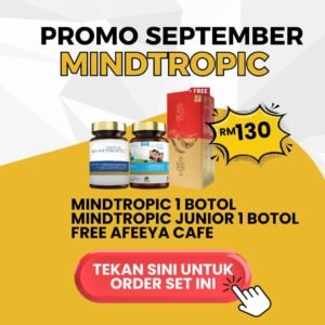 Mindtropic 1 & Mindtropic Junior 1 (Free Afeeya Cafe)